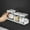 Grey, variant on YHDSYY Big Sale! Transparent Wall-mounted Squares Spice Jar Set Three Spice Boxes To Form A Kitchen Combination Spice Boxes Plastic Flip Spice Boxes Seasoning Boxes Set