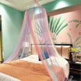 thumbnail image 1 of Rainbow Bed Canopy for Girls Mosquito Net, Easy Installation Princess Canopy for Kids Bed Room Decor, 1 of 4