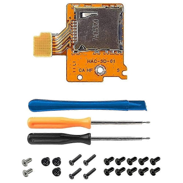 -sd Card Slot Board Replacement Repair Kit Repair Parts For Switch Ns Tf Sd Card Slot