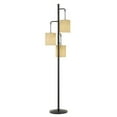 thumbnail image 7 of HomeRoots 72" Bronze Three Light Traditional Shaped Floor Lamp With Beige Drum Shade, 7 of 7