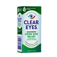 Clear Eyes Maximum Itchy Eye Relief Lubricant Eye Drops, 0.5 fl oz