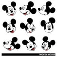 thumbnail image 2 of Boy's Mickey & Friends Mickey Mouse Silly Faces  Graphic Tee White Medium, 2 of 4