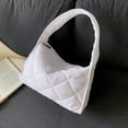 thumbnail image 1 of Bolso de media luna para mujer, Bolso de mano acolchado de gran capacidad para las axilas, Bolso de mano de moda para todos los días, 1 of 8
