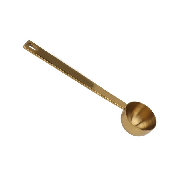 Cuchara Medidora De Café, Cuchara De Largo De Acero Inoxidable Para Café Molido, Té, Azúcar, Harina