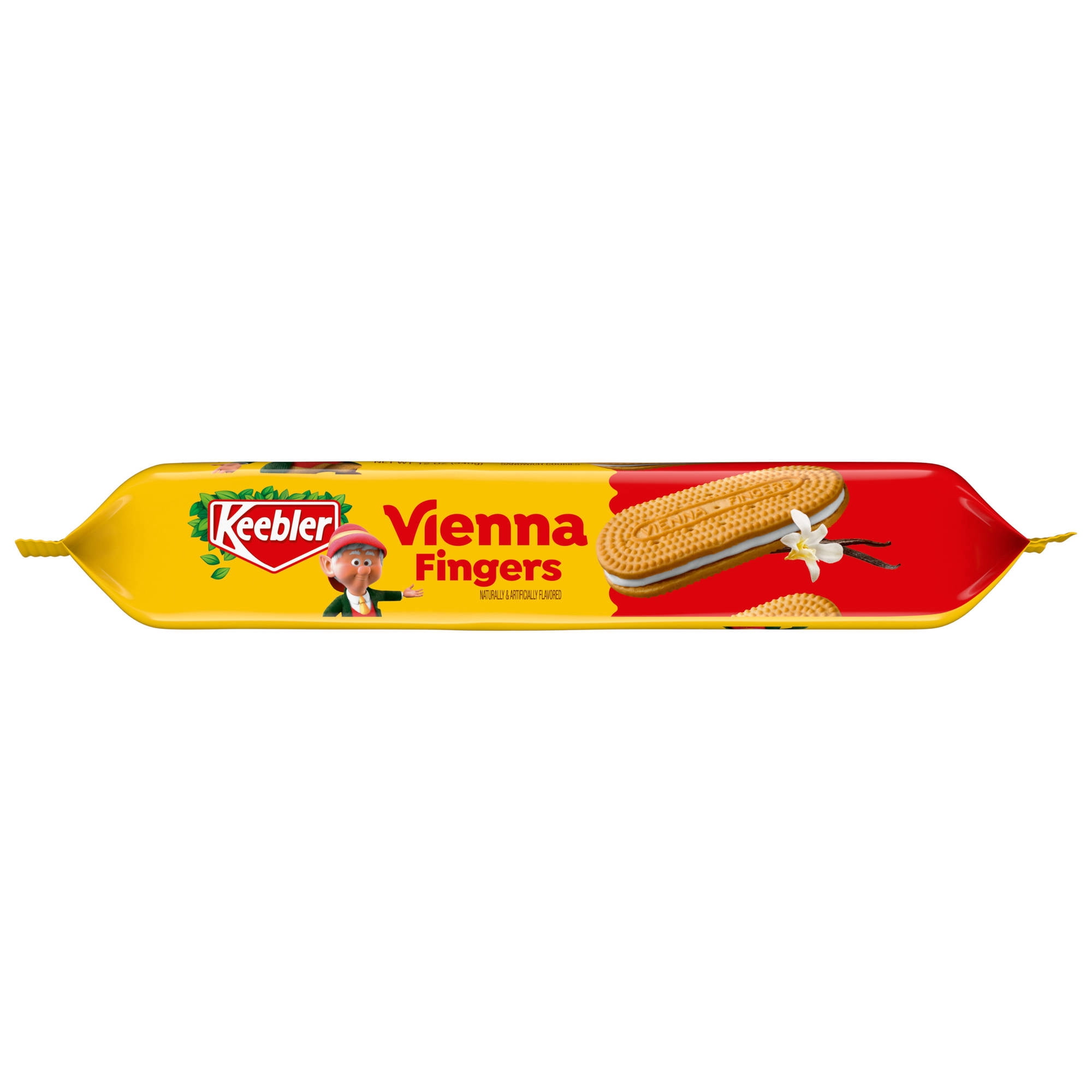 Keebler Vienna Fingers, Sandwich Cookies with Crème Filling, 12 oz