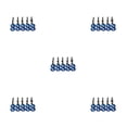 thumbnail image 1 of Youkk Multifunctional Car Modification Gasket Screws For Enhanced Car Enhancements Blue screw 5Set, 1 of 6