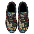 thumbnail image 2 of Autism Mom Never Gives Up Shoes Sneakers for Women Men Black Size 6, 2 of 7