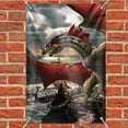 thumbnail image 2 of The Sentinel Dragon Viking Fantasy Home Business Office Sign, 2 of 4