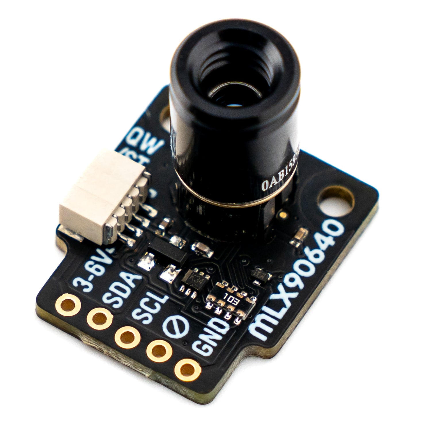 Pimoroni PIM365 MLX90640 Thermal Camera monitor the thermerarure of CPU works with Raspberry Pi or Arduino