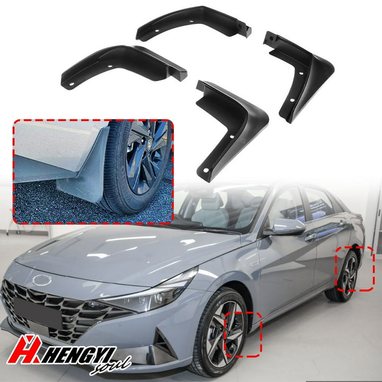 Hyundai elantra mud guards discount