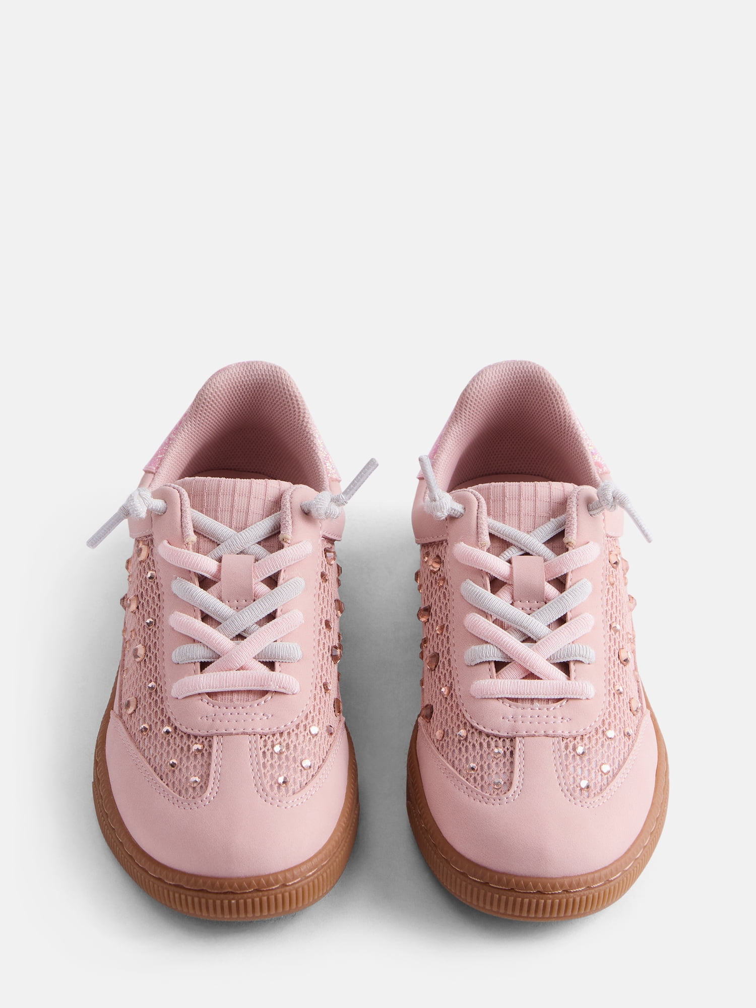 Madden NYC Girl’s Rhinestone Embellished Casual Sneakers