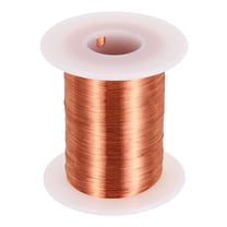 Uxcell 38 AWG Magnet Wire, 38 Gauge Enameled Copper Wire, 6 oz Magnetic Coil Wire for Transformer, Motor, Electric, 155C(311F)