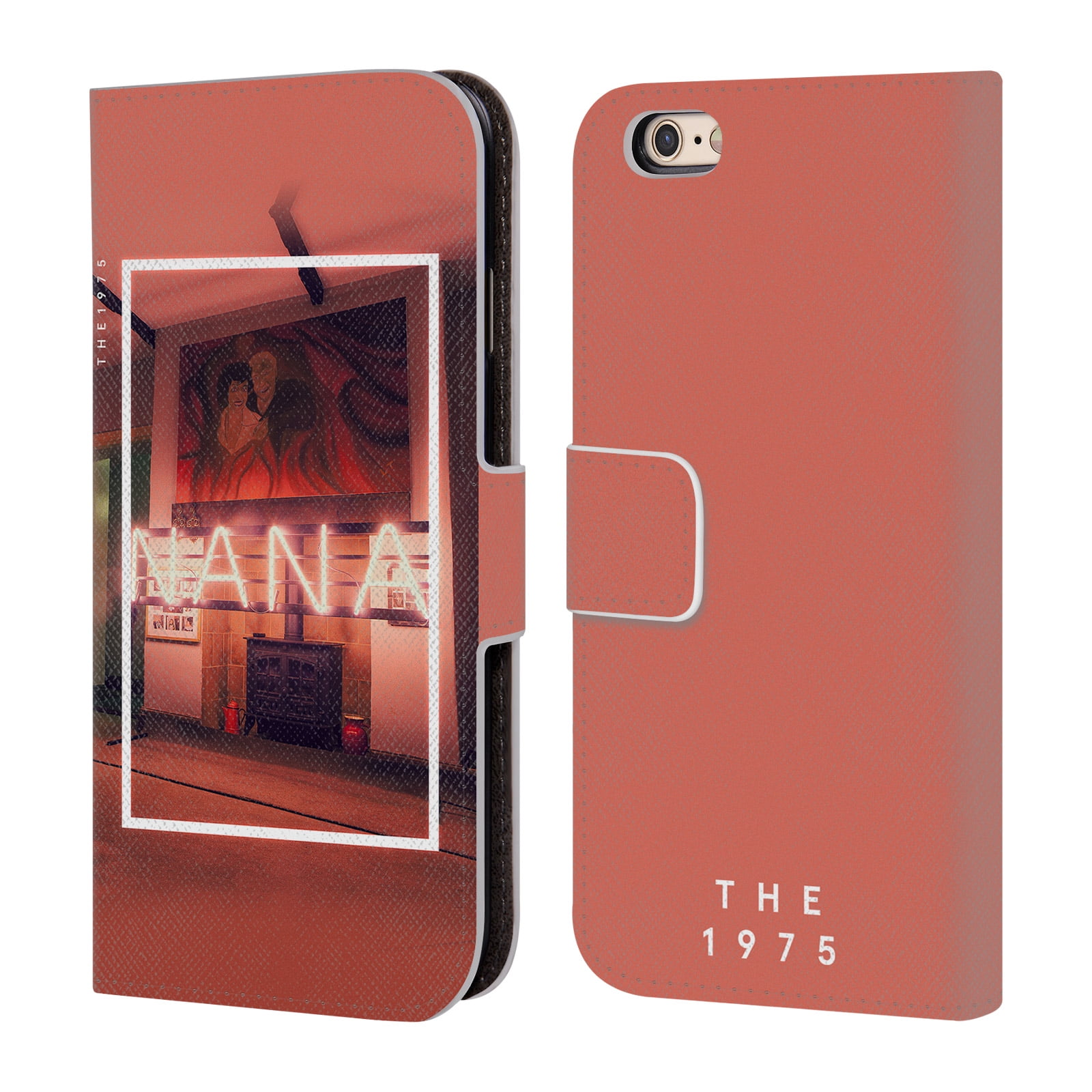 OFFICIAL THE 1975 SONGS LEATHER BOOK WALLET CASE COVER FOR APPLE IPHONE