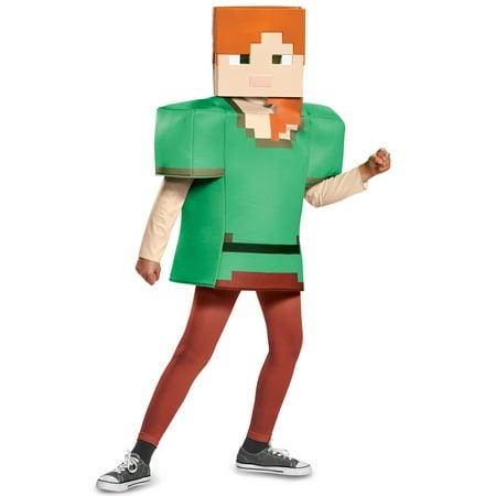 Minecraft Alex Classic Boys' Costume, Small (4-6)