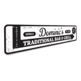 thumbnail image 3 of Traditional Bar & Grill Novelty Sign, Metal Wall Decor - 4x18 inches, 3 of 4