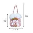 thumbnail image 3 of Diceymbol Christmas Gift Bags Holiday Treat Bags Seasonal Party Favor Bags for Christmas Eve Celebrations Festive Gathering Candy Containers, 3 of 6