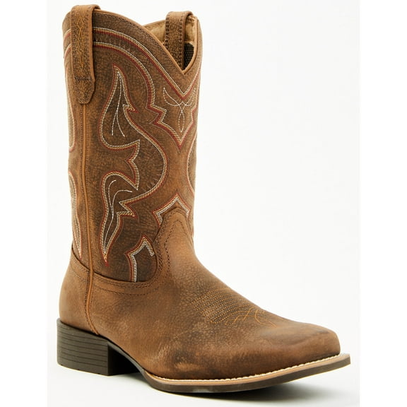 Cody James Men's Cush Core&Reg; Maverick Performance Western Boot Broad Square Brown 9 D(M) US