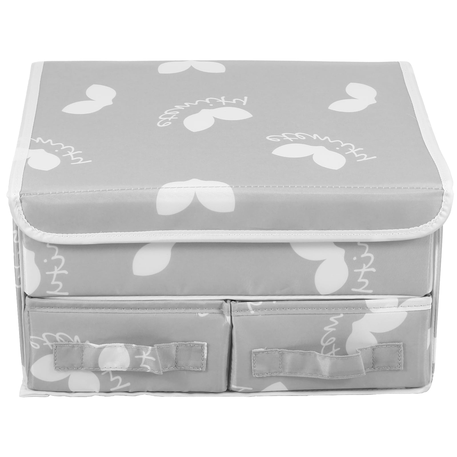 Gpoty Underwear Drawer Organizer With Lid 2 Layer Underwear Drawer
