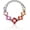 WG-RB, variant on Colorful CZ Septum Rings, 16G Septum Jewelry, Dainty Helix Daith Earrings for Women, Stainless Steel Septum Daith Piercing Jewelry