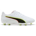 thumbnail image 2 of Tenis Puma King 20 Play Tacos para Hombre 108732-01 blanco 27.5, 2 of 6