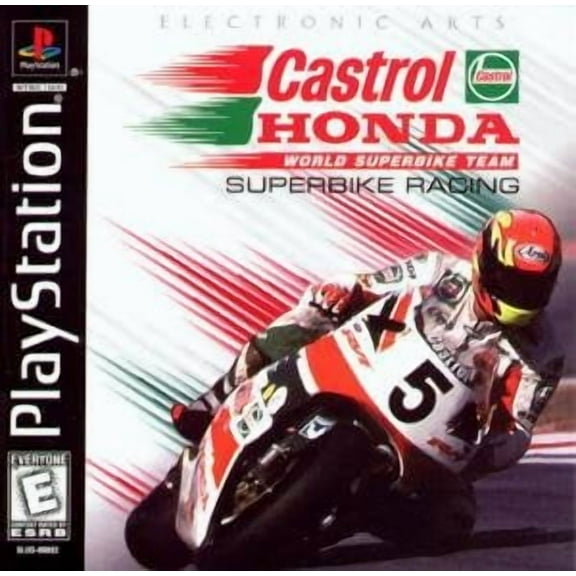 Castrol Honda Superbike Racing - PlayStation - CD - English