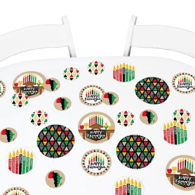 Happy Kwanzaa African Heritage Holiday Party Giant Circle