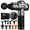 EM-Gray, variant on TOLOCO Massage Gun, Deep Tissue Back Massager for Athletes with 10 Massage Heads, Electric Muscle Percussion Massager for Any Pain Relief, FSA and HSA Eligible, Carbon