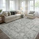 thumbnail image 3 of Alfombra Area Rugxara gris, lavable, 150 x 210 cm, antideslizante, de lana sintética, 3 of 9