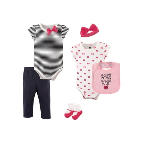 - Newborn Baby Girls' 6-Piece Layette Set