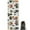 Brown Mushroom Plant, variant on Brown Mushroom Leaf Light Pattern Hot Yoga Mat Towel Non Slip for Hot Yoga - Quick-Drying Yoga Mat Cover with 4 Corner Pockets with Travel Bag - Hot Yoga Towel Non Slip 70"x26"