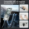 thumbnail image 2 of Magnetic Case for iPhone 15 Pro Max Case [Beyond Magsafe] Slim Protective Phone Case Luxury Bling Pearl Design Hard Translucent Cover Shockproof Bumper (Pearl), 2 of 6