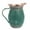 Green, variant on Bigfortune Vinatge Flower Vase for Table Decor,Rustic Metal Pitcher Milk Jug Vase - Farmhouse Vase Home Decor, Perfect for Fresh/Dried Flowers