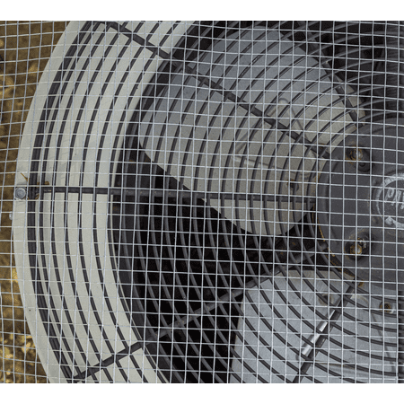 Garden Craft 36in H x 5ft L Gray Steel Hardware Cloth with 1/4 in. Openings, Steel Netting, Mesh Fence