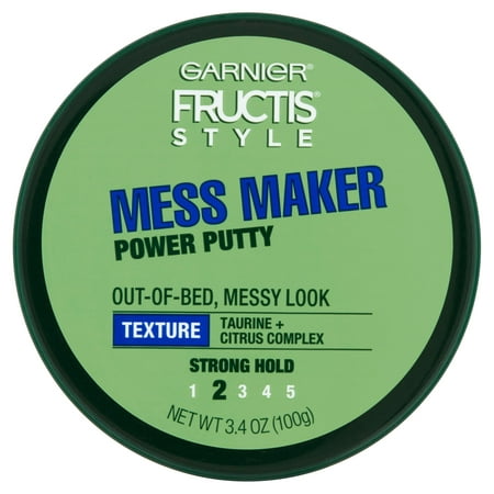 Garnier Fructis Style Mess Maker Power Putty, 3.4 (Best Hair Styling Putty)