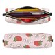 thumbnail image 2 of Balery Strawberry Floral Estuche de Lápices de Cuero Impreso, Estuche para Suministros de Arte, Estuche de Lápices con Cremallera, Estuche de Almacenamiento de Papelería, 2 of 7
