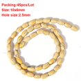 thumbnail image 1 of 20-500 unids/lote 12mm Vintage Natural gran agujero cuentas de madera para collar pulsera dijes para Diy joyería hacer accesorios para el cabello Tan Jianjun unisex, 1 of 2