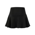 thumbnail image 4 of SILVERCELL Teens Girls Casual Mini Skirts with Liner Kids Little Girl Athletic Culottes Pleated Skater Skirt Tennis Skirt Skorts, 6-16 Years, 4 of 9