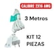 thumbnail image 3 of Kit  Extension electrica 5 M Uso Domestico de 3 Metros, 3 Contactos, Calibre 16 con 12 Piezas, 3 of 4