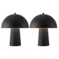thumbnail image 2 of Safavieh Serra 15" Modern Resin Table Lamp, Black, Set of 2, 2 of 5