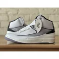 thumbnail image 3 of Ni - ke Ni - ke Air Jordan 2 Retro Hi Python Men Size 13 DR8884-102 White Gray Shoes New, 3 of 5