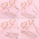 thumbnail image 2 of Cadenas Retenedor de gafas Gafas Correa de cordón Cadenas de anteojos para mujeres, 2 of 5