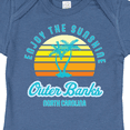 thumbnail image 4 of Inktastic Summer Enjoy the Sunshine Outer Banks North Carolina in Blue Boys or Girls Baby Bodysuit, 4 of 5