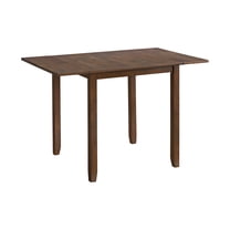 Alexa 3PC Dining Set with Drop Leaf Table in Espresso