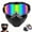 Clear lenses, variant on Detachable Full Face Goggle Mask with Adjustable Strap and PC Lens for Cycling and Outdoor Riding