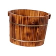 thumbnail image 2 of Lavabo de madera para pies con doble asa, cómodo y alto, para pedicura L, 2 of 9