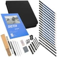 thumbnail image 2 of 1 Set of Sketching Kit Drawing Art Pencil Kit Drawing Pencils for Starter Sketching Supplies, 2 of 8