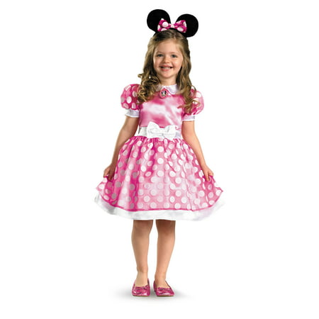 Minnie Mouse Clubhouse Classic Toddler Costume - 2T (2T, As Shown)