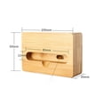 thumbnail image 4 of Hemobllo Sound Amplifier for Phone Wood Mobile Phone Holder Beige Bamboo 1Pcs for Dining Room, 4 of 8