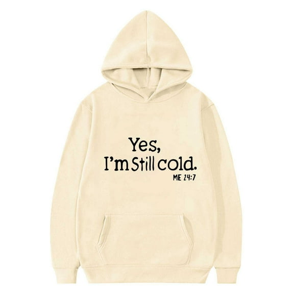 Makaor Toddler Hoodie Boys Girls Pullover Sweatshirts Funny Sayings Long Sleeve Coats Fleece Clothes Pockets