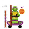 thumbnail image 3 of JoyBlox 12 Piezas Set de Minifiguras de Tortugas Ninja de Dibujos Animados – Juguetes de Bloques de Construcción para Decoración de Pasteles, Autos y Fiestas, 3 of 10